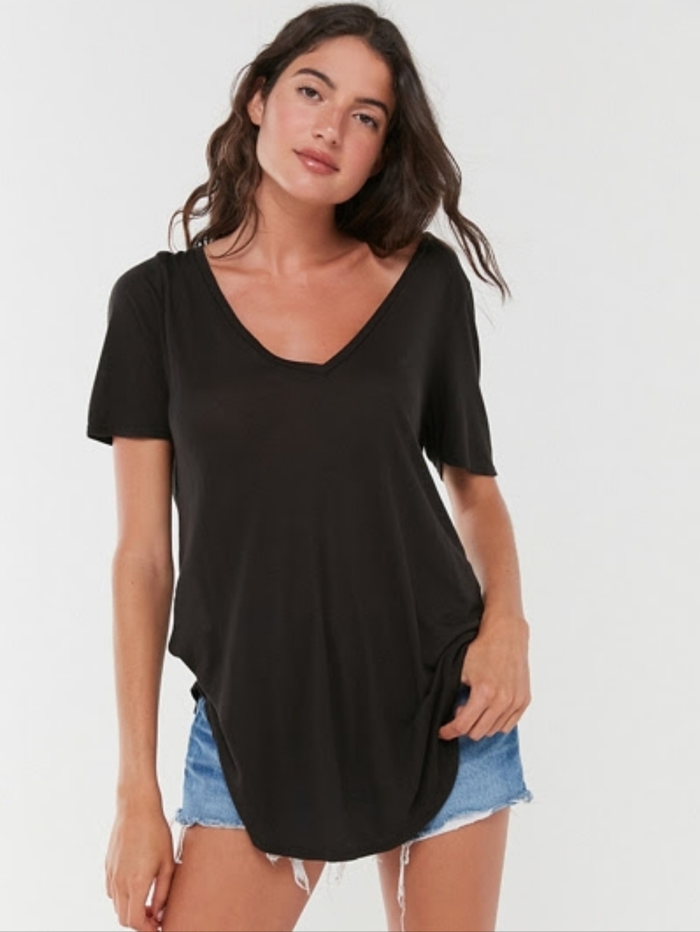 Urban Outfitters Truly Madly Deeply Deep-V Tee